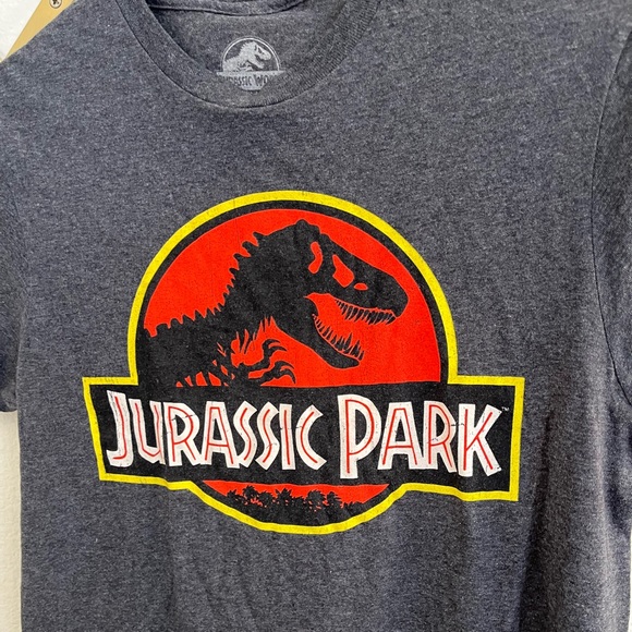 Jurassic Park Logo Tee Shirt Men’s Small - Picture 4 of 5